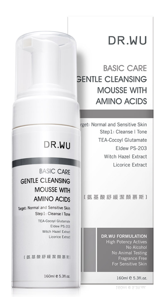 氨基酸舒緩潔顏慕斯