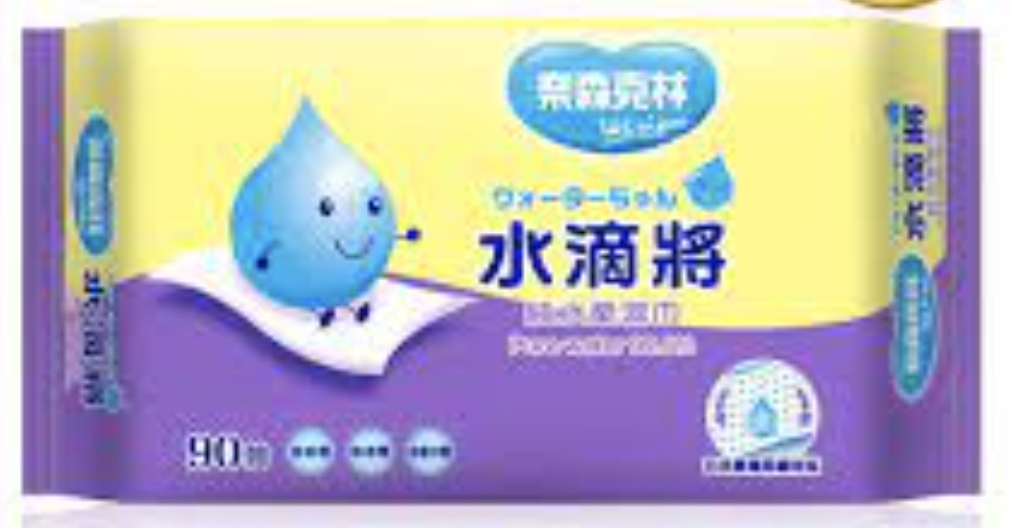 水滴將純水柔濕巾