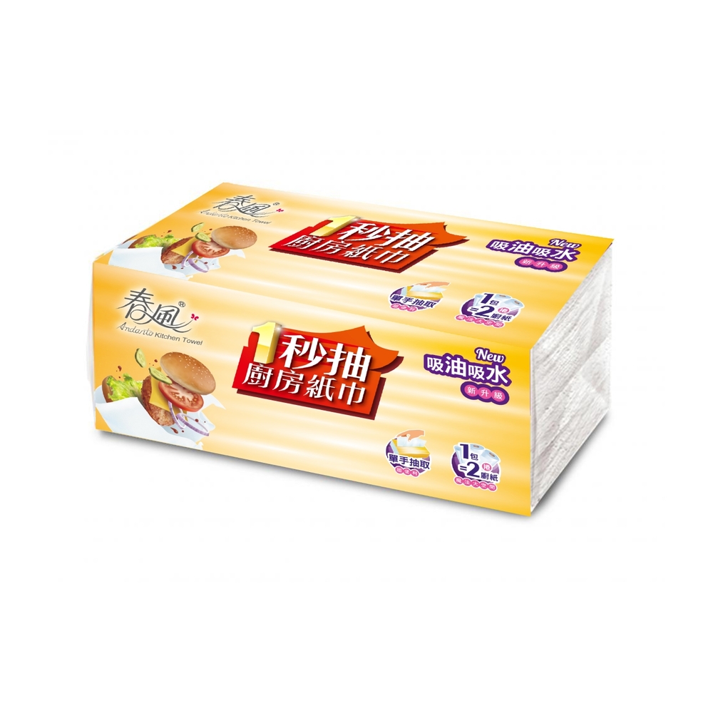 春風－一秒抽取式廚房紙巾