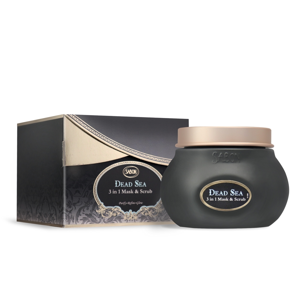 光采煥顏三效死海泥面膜